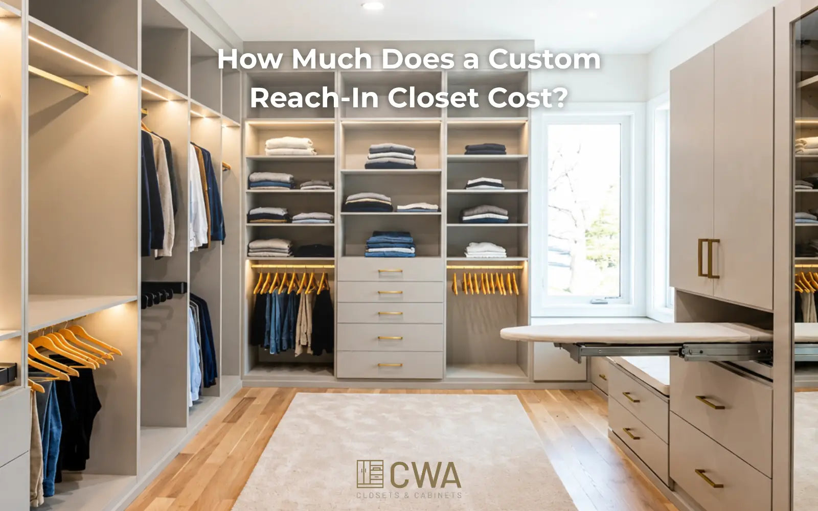 How Much Does a Custom Reach-In Closet Cost? (2026 Pricing Guide)