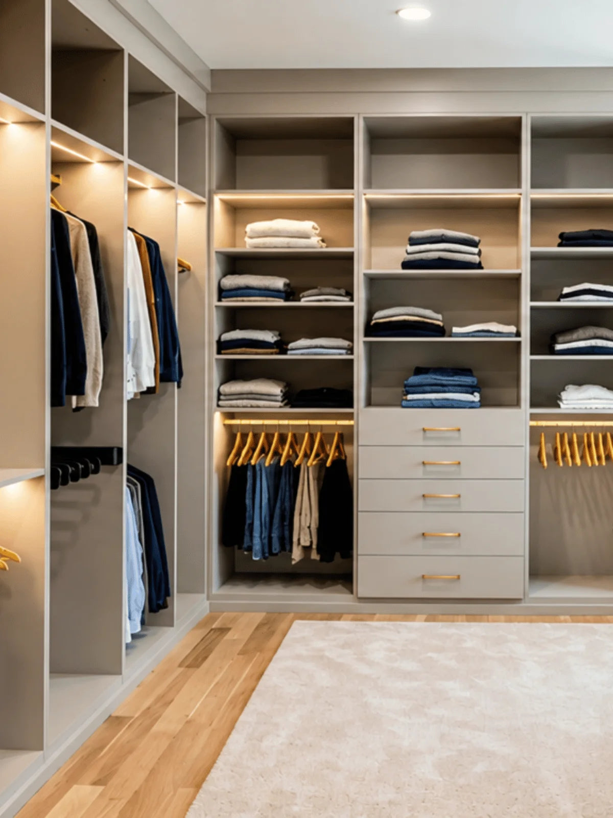 Custom walk-in closet Atlanta GA by CWA Closets and Cabinets